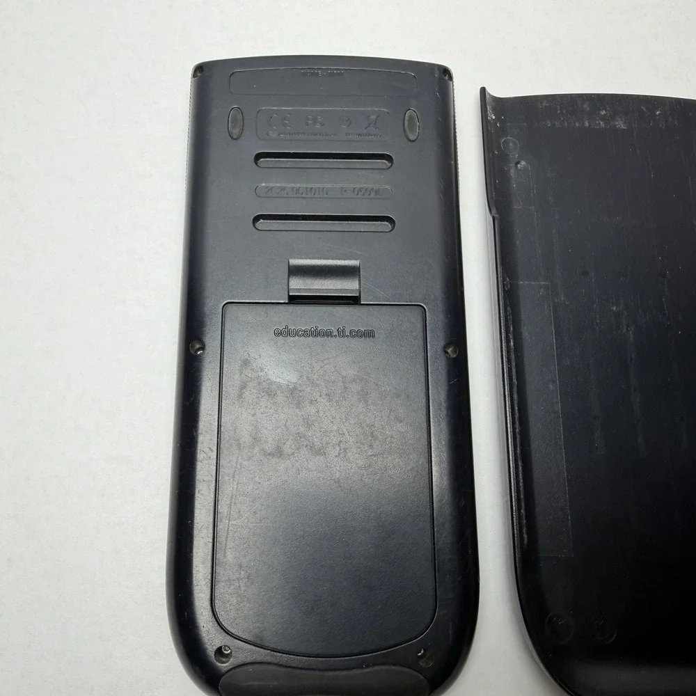 Texas Instruments TI-84 Plus Graphing Calculator Black With Cover Tested Working